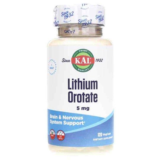 Lithium Orotate 5 Mg, KAL